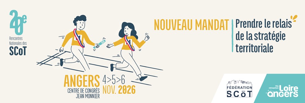20es Rencontres Nationales des SCoT les 16 et 17 juin 2022 à Besançon